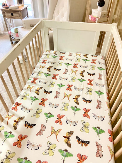 Give Me Butterflies - Crib Sheet