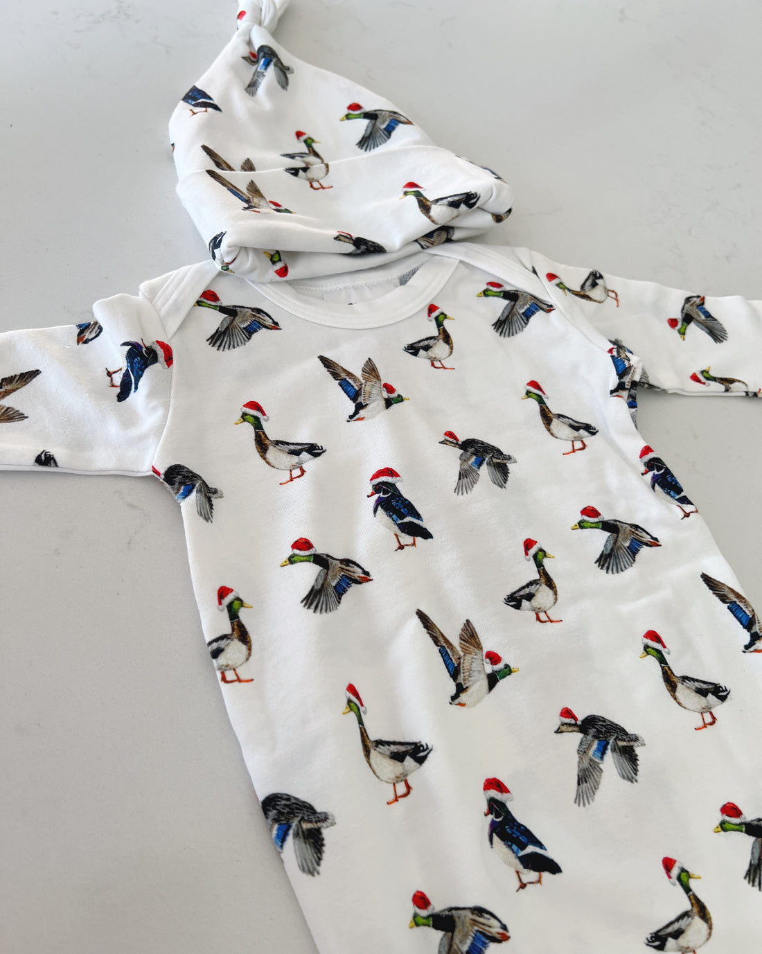 Duck the Halls - Newborn Outfit + Hat