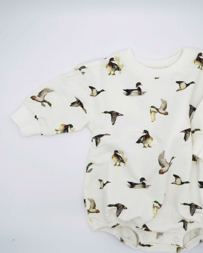 Diving Ducks - Sweatshirt Romper