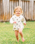 Cozy Toddler Sweatshirt Romper with Adorable Duck Print