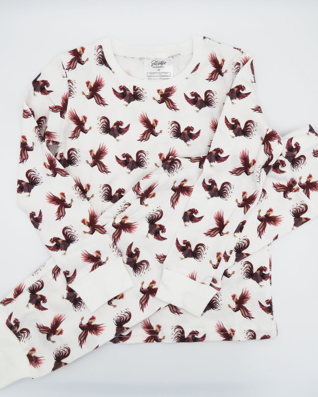 Kids pajamas featuring Gamecock print, ideal for football season and sleepovers