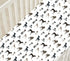 German Shorthaired Pointer crib sheets featuring a variety of GSP patterns in 100% cotton