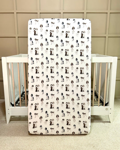 Springer Spaniel - Crib Sheets