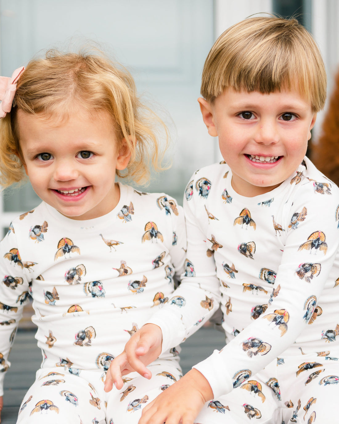 High Quality Cozy and Soft Turkey Trot Print Pajama for Kids - Perfect for Every Occasion